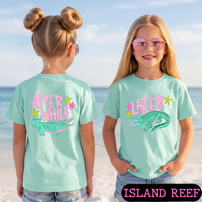 Later Gator Shirt | Funny Southern Alligator Tee | Front & Back Comfort Colors