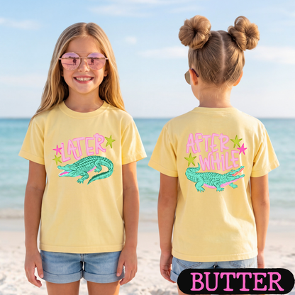 Later Gator Shirt | Funny Southern Alligator Tee | Front & Back Comfort Colors