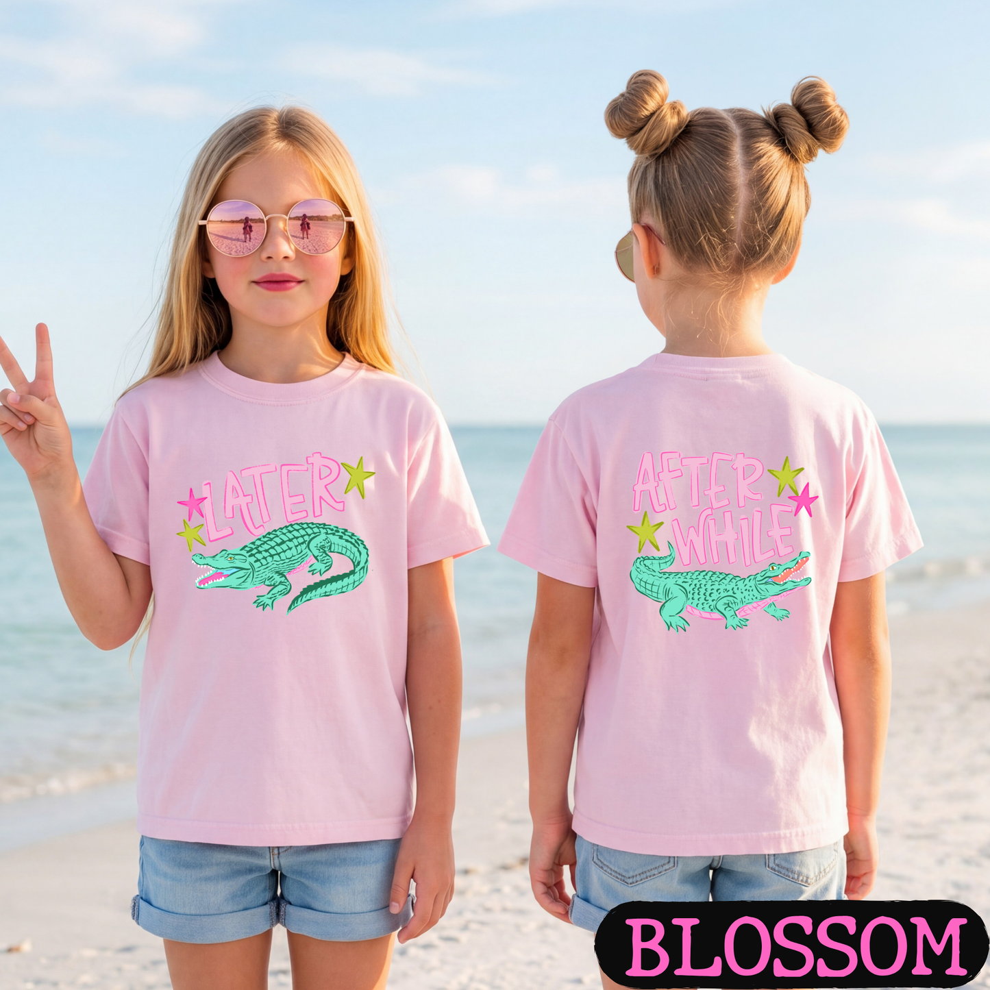 Later Gator Shirt | Funny Southern Alligator Tee | Front & Back Comfort Colors