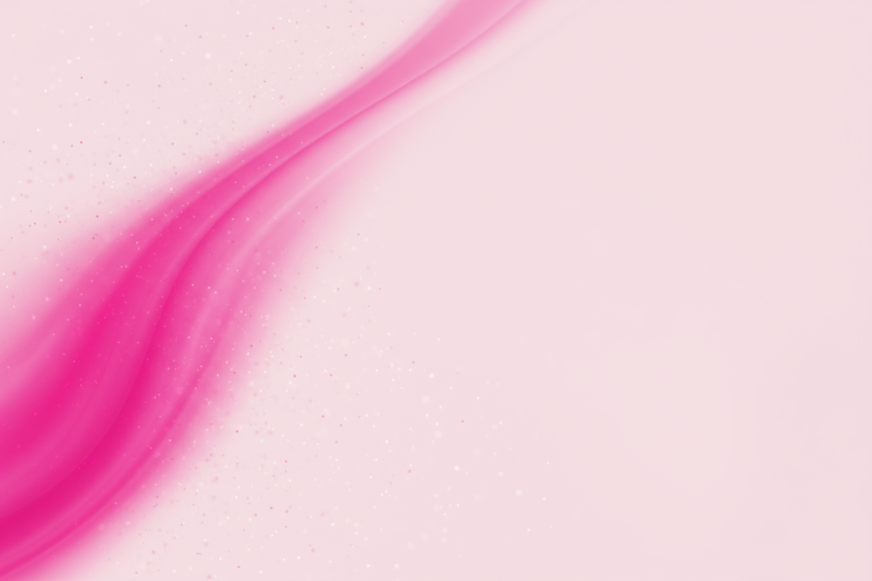 Background Design Concept
Base: Start with a soft white or very pale pink background (#FFF9F9 or #FFEAF4) to keep the text readable.
Accent Gradient: Use a hot-pink splash gradient that fades from the bottom left to the top right — inspired by the burst in your logo.
Blend #FF4DA6 → #C21C70 lightly with a touch of opacity (around 30–40%) so it doesn’t overpower your logo.
Subtle Texture: Add a faint dust or shimmer effect (similar to your logo’s paint burst) behind the text, but keep it light and blurred fo