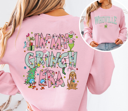University of Whoville Sweatshirt | In My Era Christmas Shirt | Cute Christmas Crewneck