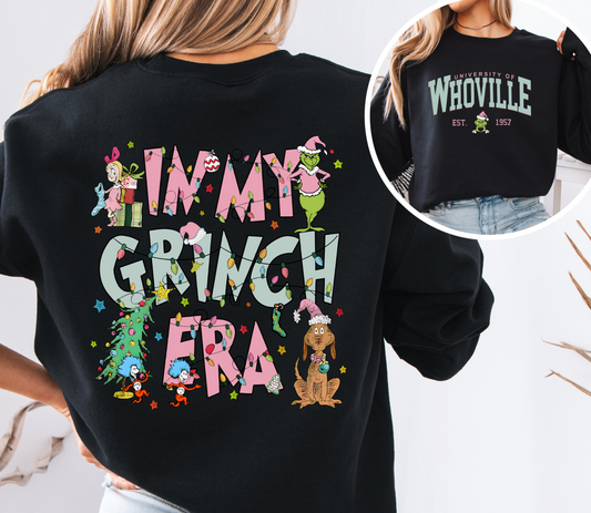 University of Whoville Sweatshirt | In My Era Christmas Shirt | Cute Christmas Crewneck