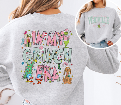 University of Whoville Sweatshirt | In My Era Christmas Shirt | Cute Christmas Crewneck