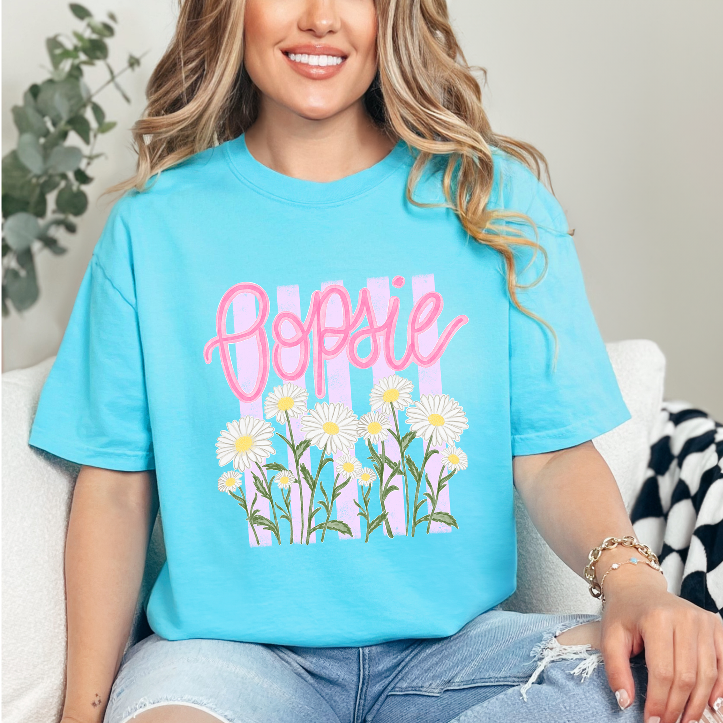 Oopsie Daisy Tee | Cute Spring Aesthetic T-Shirt | Daisy Shirt