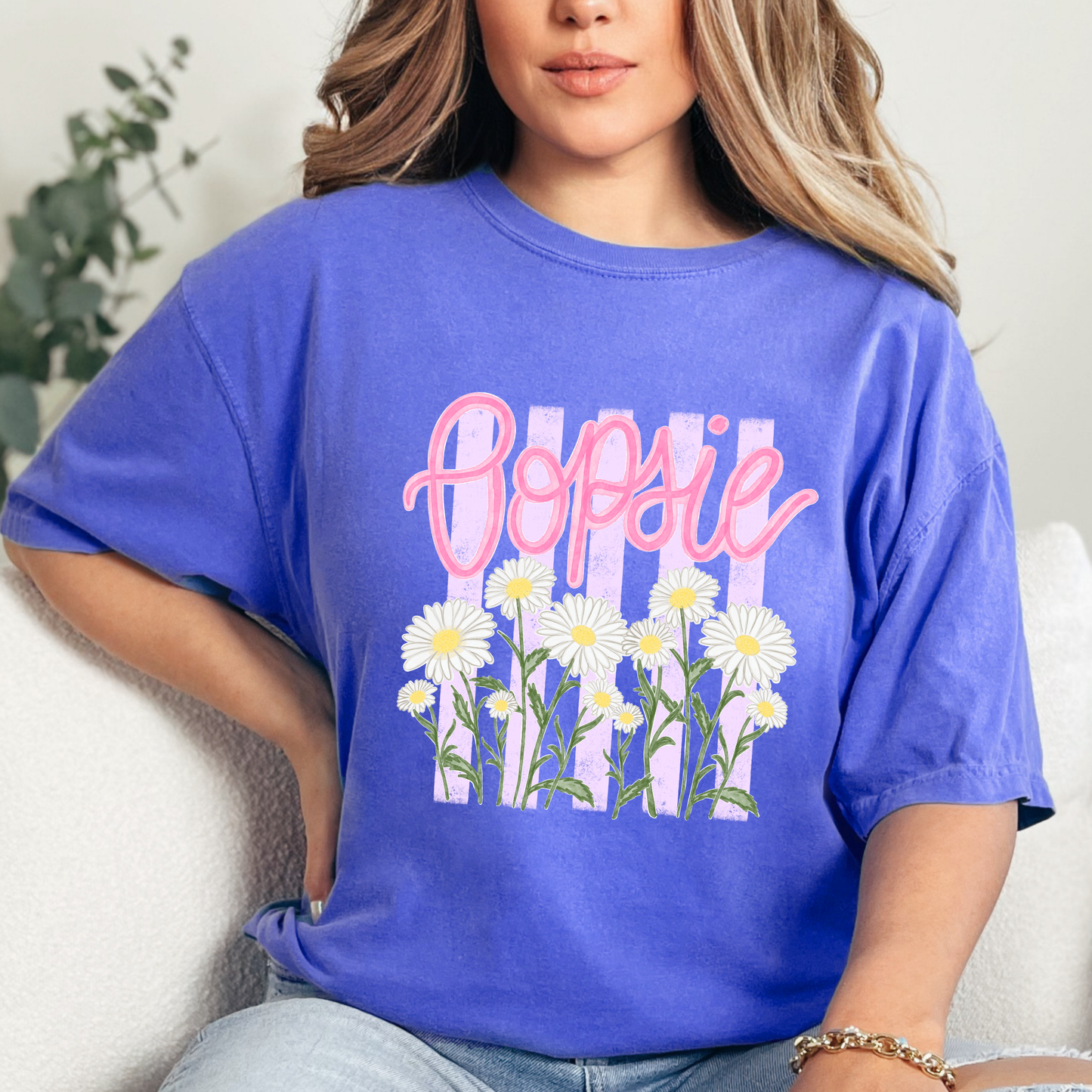 Oopsie Daisy Tee | Cute Spring Aesthetic T-Shirt | Daisy Shirt
