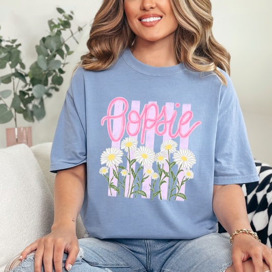 Oopsie Daisy Tee | Cute Spring Aesthetic T-Shirt | Daisy Shirt